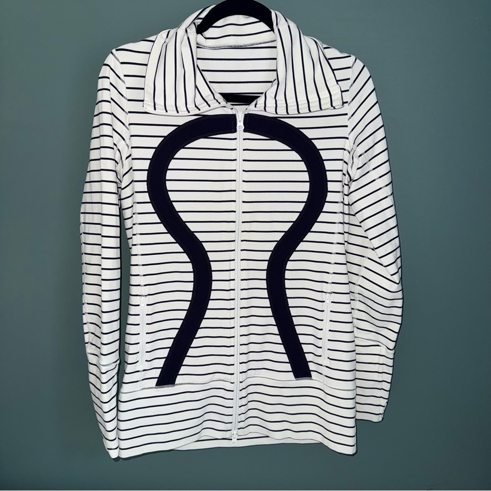 Lululemon Athletica Striped Hoodie